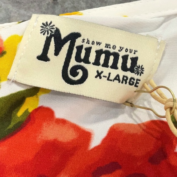 Show Me Your MuMu Kylie mini dress Rosa Bonita floral pattern NEW - Picture 6 of 7